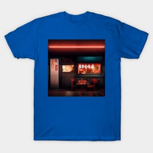 Cyberpunk Tokyo Ramen Shop T-Shirt